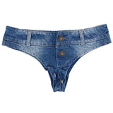 Blue Jean Bikini/Shorts